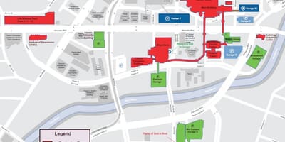 Md Anderson Houston mapě