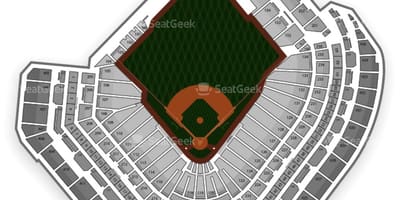 Mapa Minute Maid park posezení